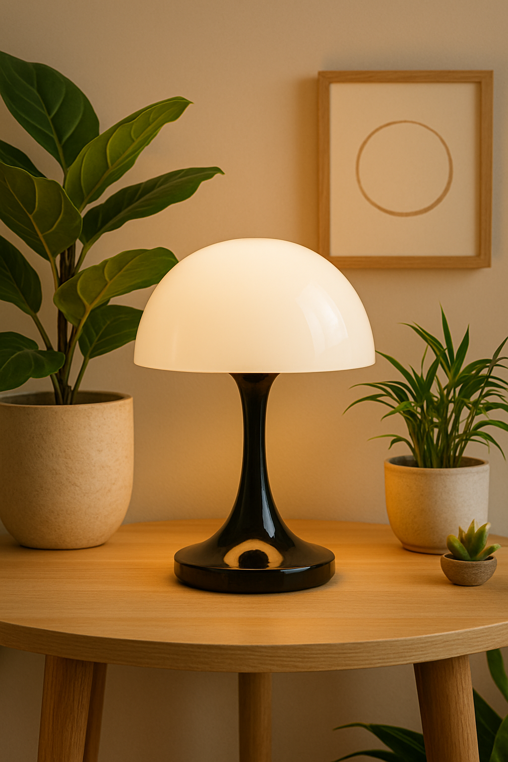 Lampounette Champignon Rétro Loft