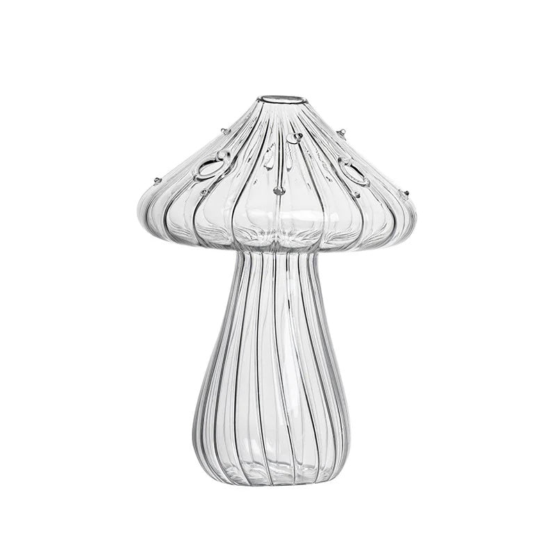 Vase Champignon Magique™ – Verrerie Colorée Feng Shui