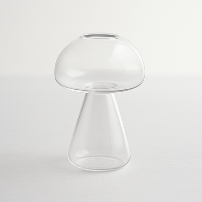 Vase Champignon Magique™ – Verrerie Colorée Feng Shui