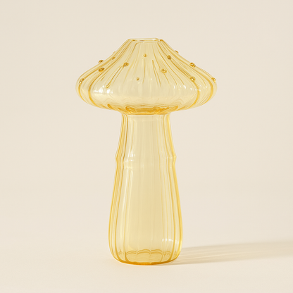 Vase Champignon Magique™ – Verrerie Colorée Feng Shui