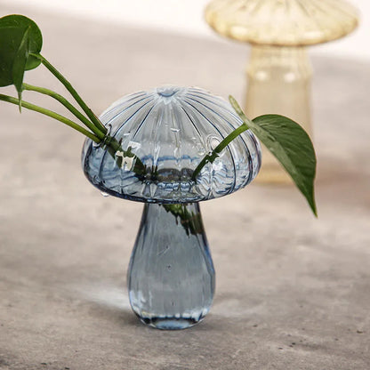 Vase Champignon Magique™ – Verrerie Colorée Feng Shui